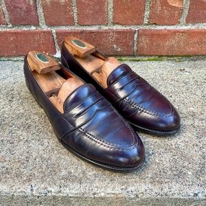 Beautiful Alden Shell Cordovan Loafers Size 10 Model 684
